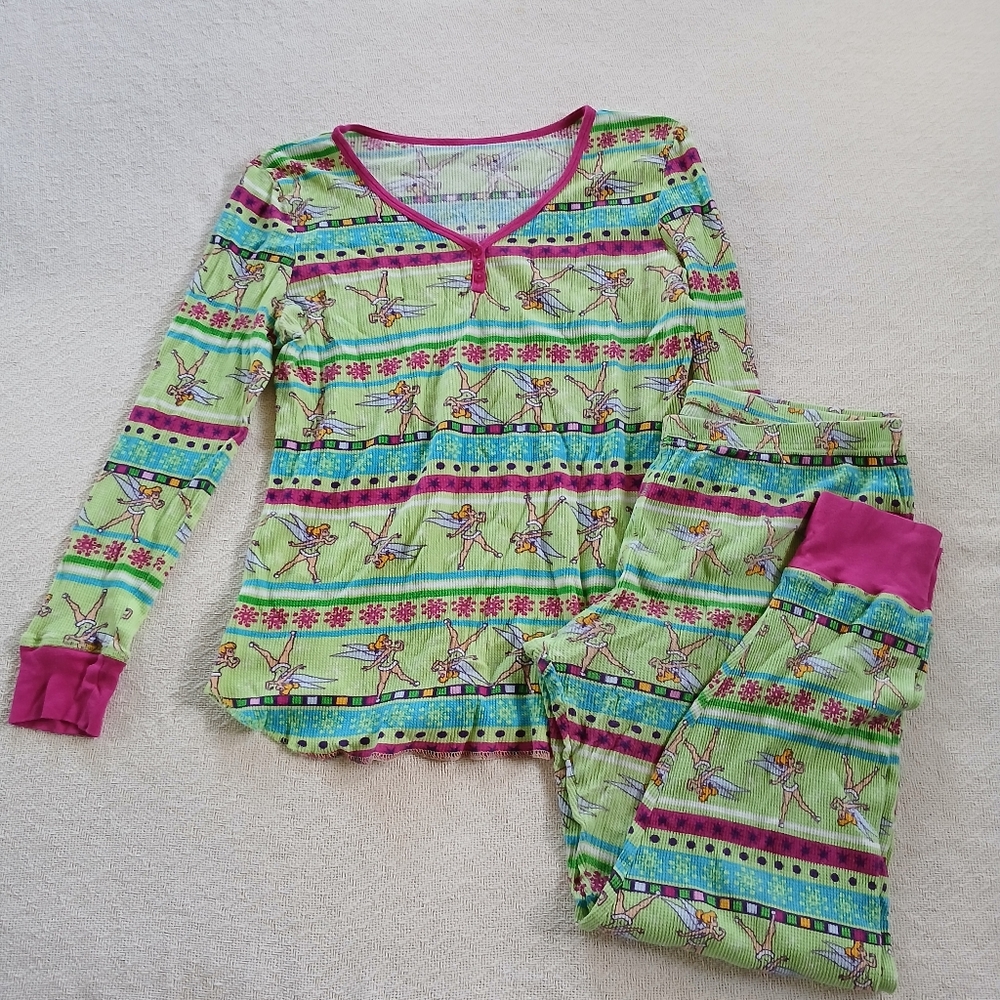 LAST CHANCE! tinkerbell ♡ pajama set disney y2k vintage fairy